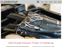 Tablet Screenshot of elementar-styling.de